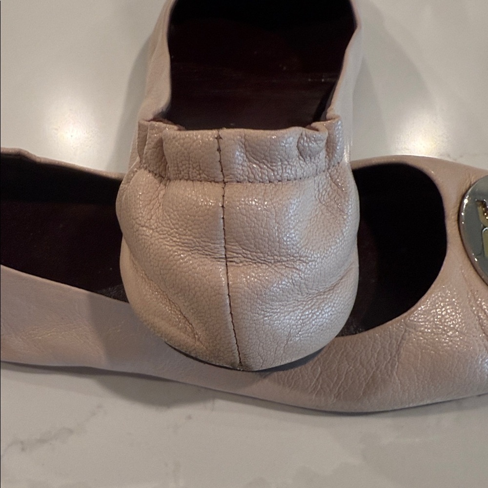 Tory Burch Claire Cap Toe Women's Ballet Flats SZ 8 - Picture 9 of 10